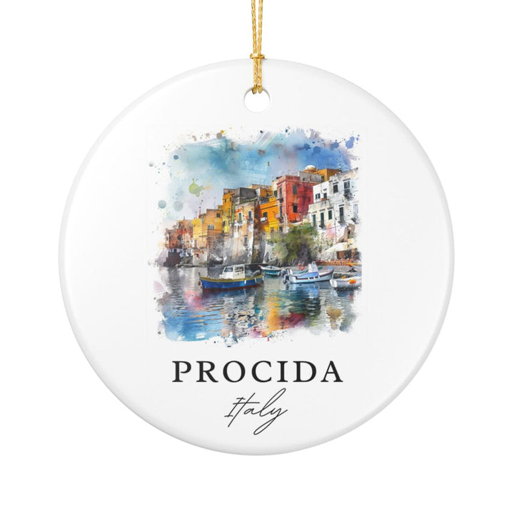 Procida Italy Ornament: Unique Procida Italy Souvenir, Procida Italy Xmas Decor, and Authentic Procida Italy Gift
