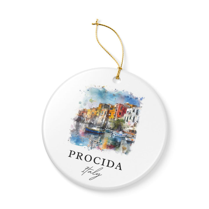 Procida Italy Ornament: Unique Procida Italy Souvenir, Procida Italy Xmas Decor, and Authentic Procida Italy Gift