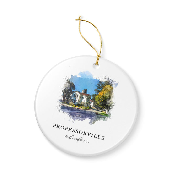 Professorville Palo Alto California Ornament | Christmas Travel Gift