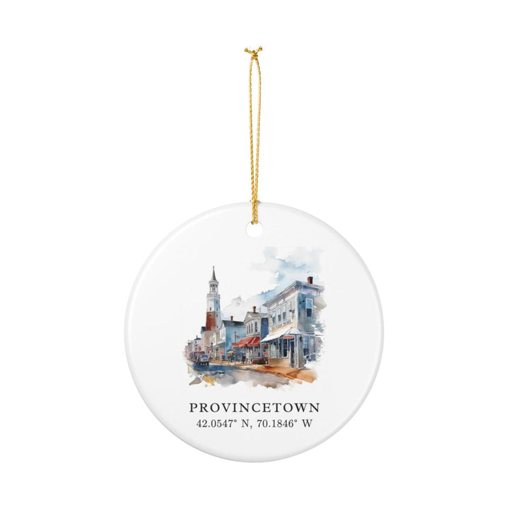 Provincetown USA Ornament: Unique Provincetown Souvenir, Provincetown USA Xmas Decor, and Authentic Provincetown Gift