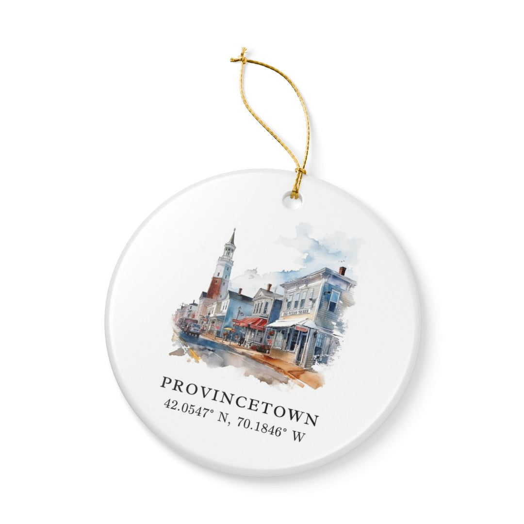 Provincetown USA Ornament: Unique Provincetown Souvenir, Provincetown USA Xmas Decor, and Authentic Provincetown Gift