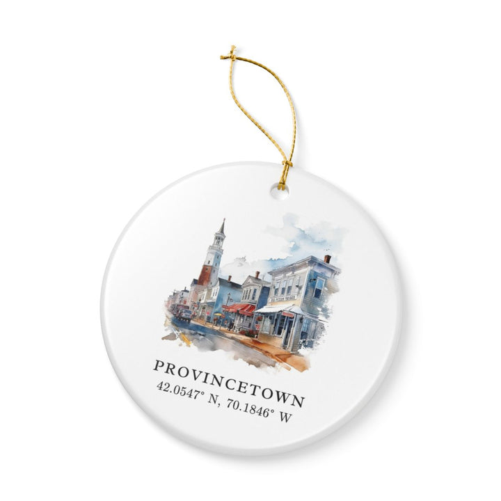 Provincetown USA Ornament: Unique Provincetown Souvenir, Provincetown USA Xmas Decor, and Authentic Provincetown Gift