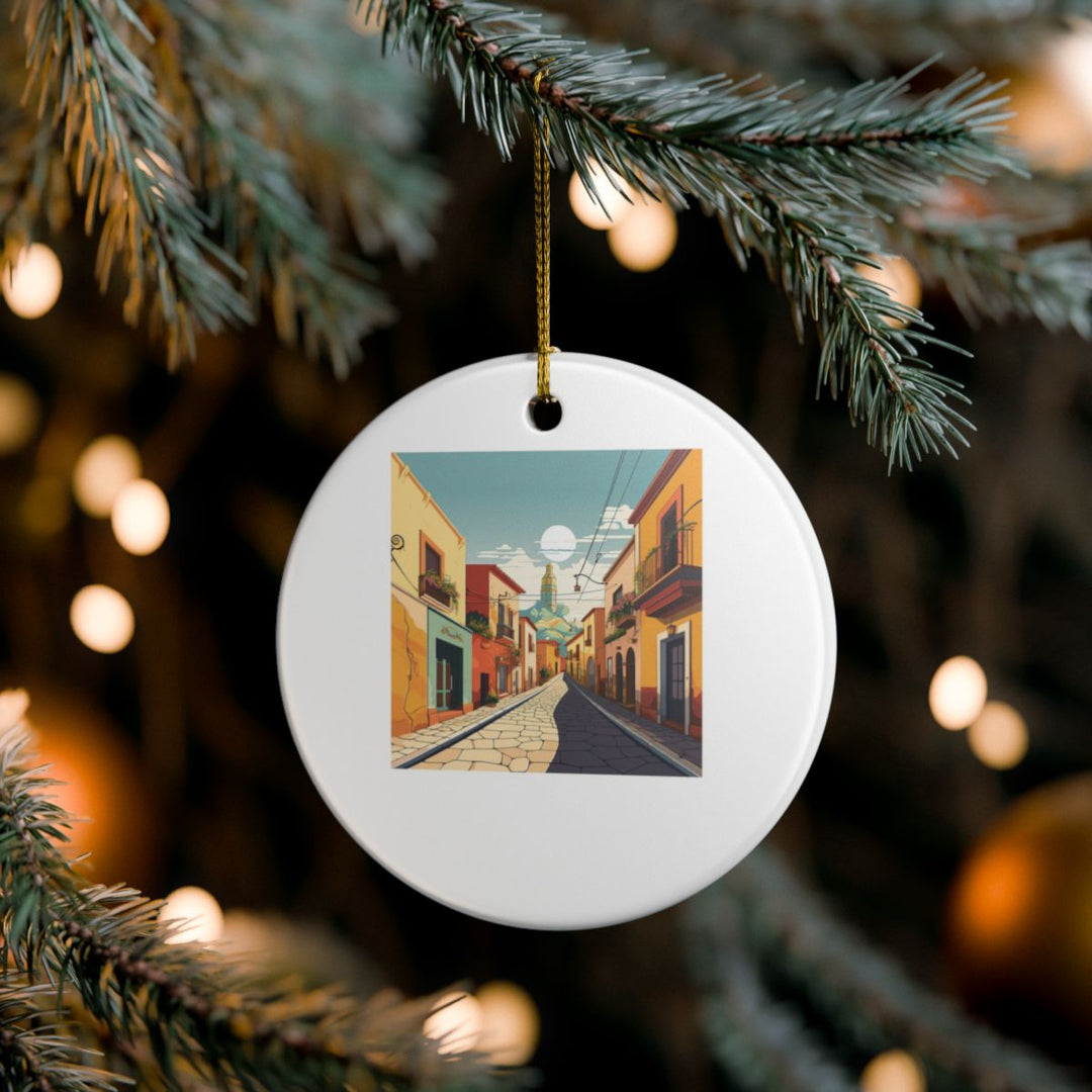 Puebla Mexico Ornament: Unique Puebla Mexico Souvenir, Puebla Mexico Xmas Decor, and Authentic Puebla Mexico Gift