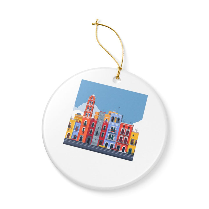 Puebla Mexico Ornament: Unique Puebla Mexico Souvenir, Puebla Mexico Xmas Decor, and Authentic Puebla Mexico Gift