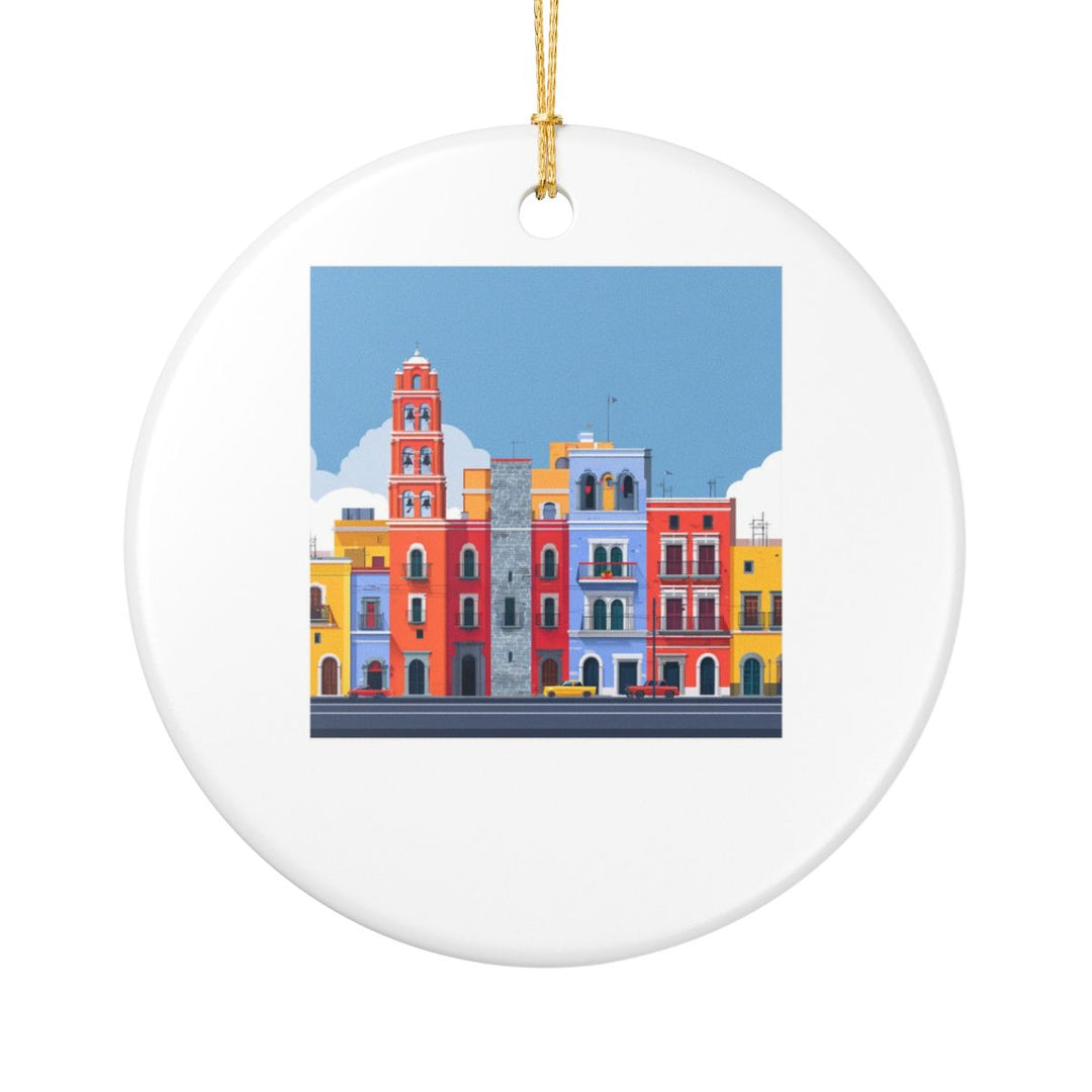 Puebla Mexico Ornament: Unique Puebla Mexico Souvenir, Puebla Mexico Xmas Decor, and Authentic Puebla Mexico Gift