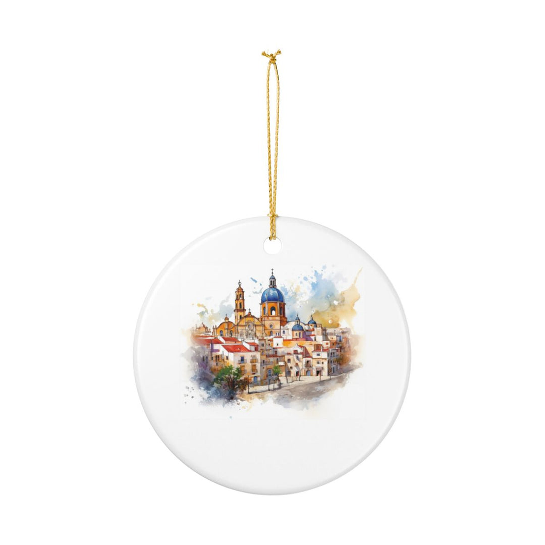 Puebla Mexico Ornament: Unique Puebla Mexico Souvenir, Puebla Mexico Xmas Decor, and Authentic Puebla Mexico Gift