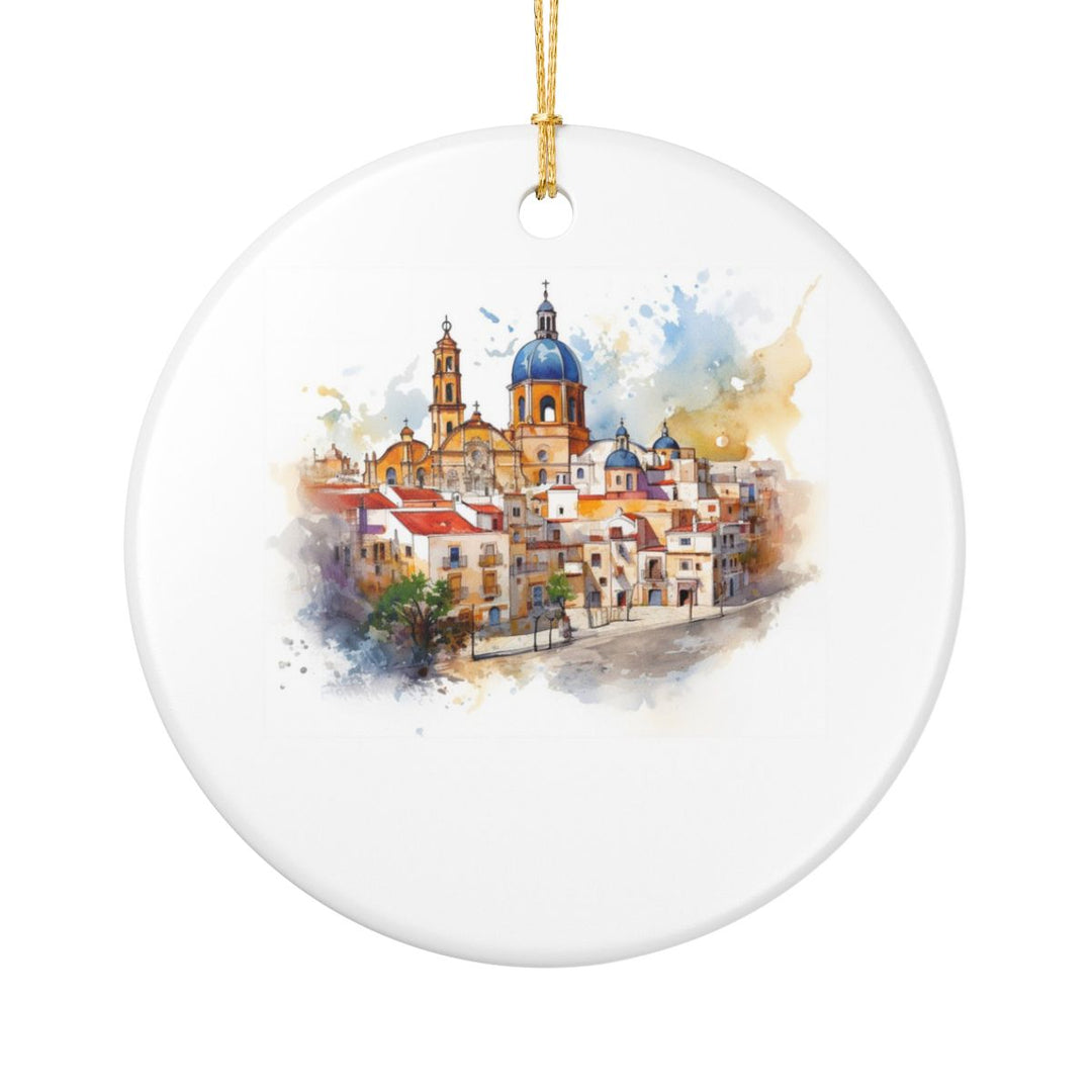 Puebla Mexico Ornament: Unique Puebla Mexico Souvenir, Puebla Mexico Xmas Decor, and Authentic Puebla Mexico Gift