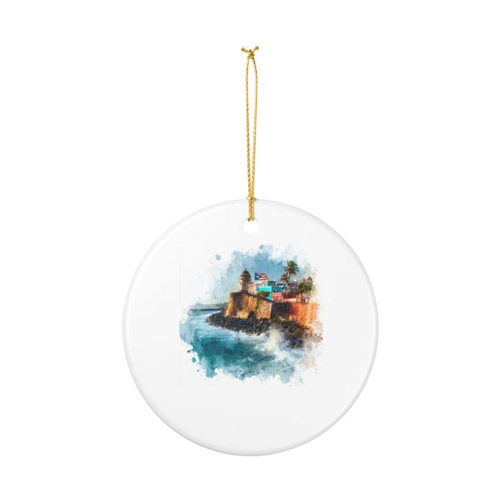 Puerto Rico Caribbean Ornament: Unique Puerto Rico Souvenir, Puerto Rico Caribbean Xmas Decor, and Authentic Puerto Rico Gift