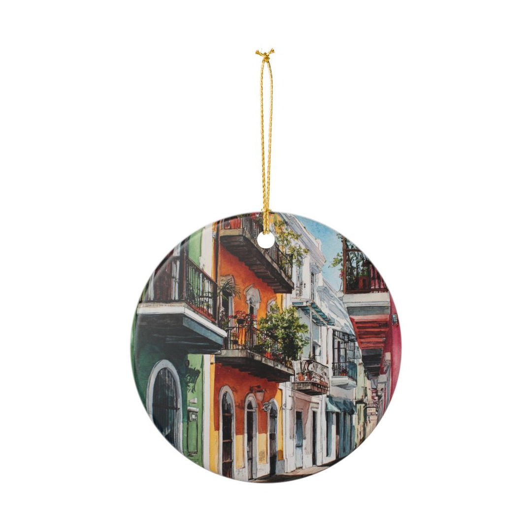 Puerto Rico Caribbean Ornament: Unique Puerto Rico Souvenir, Puerto Rico Caribbean Xmas Decor, and Authentic Puerto Rico Gift