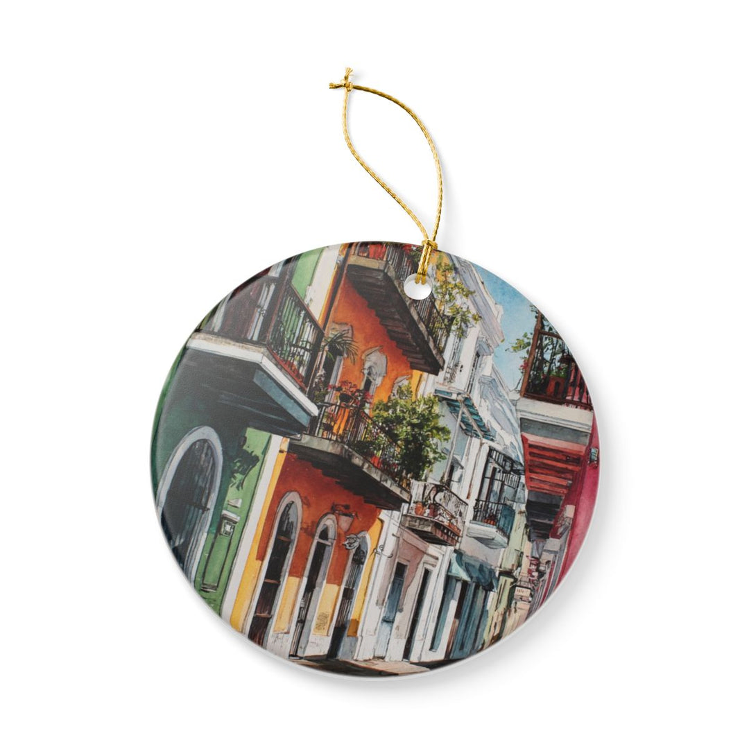 Puerto Rico Caribbean Ornament: Unique Puerto Rico Souvenir, Puerto Rico Caribbean Xmas Decor, and Authentic Puerto Rico Gift