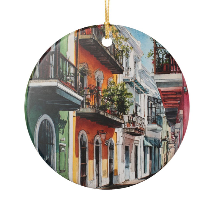 Puerto Rico Caribbean Ornament: Unique Puerto Rico Souvenir, Puerto Rico Caribbean Xmas Decor, and Authentic Puerto Rico Gift