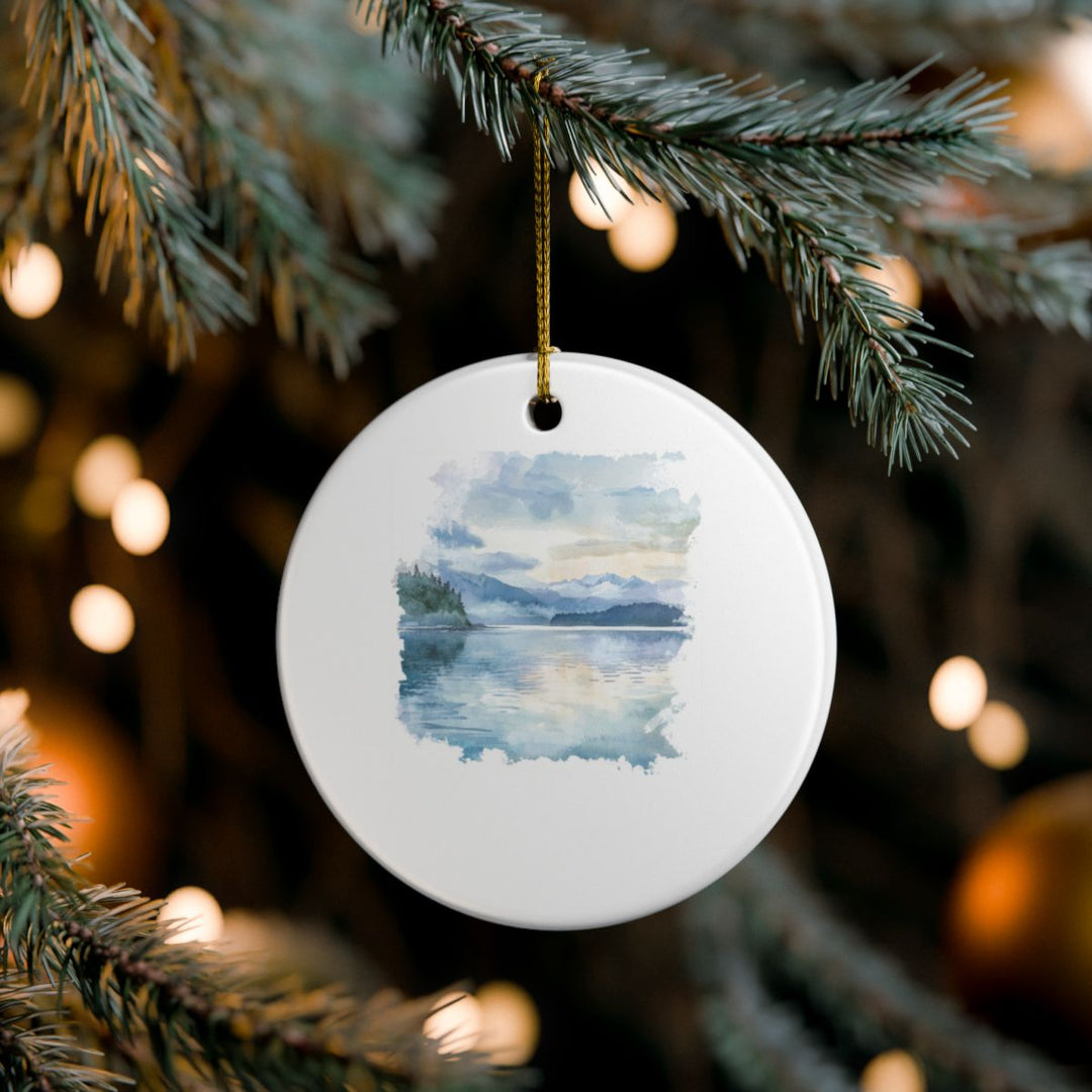 Puget Sound USA Ornament: Unique Puget Sound Souvenir, Puget Sound USA Xmas Decor, and Authentic Puget Sound Gift