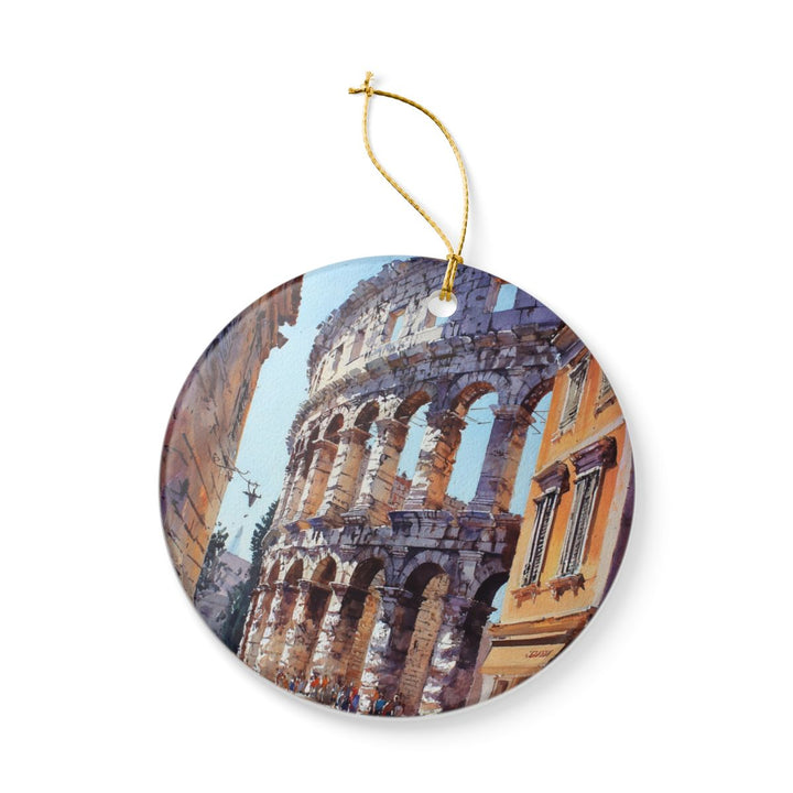 Pula Croatia Ornament: Unique Pula Croatia Souvenir, Pula Croatia Xmas Decor, and Authentic Pula Croatia Gift