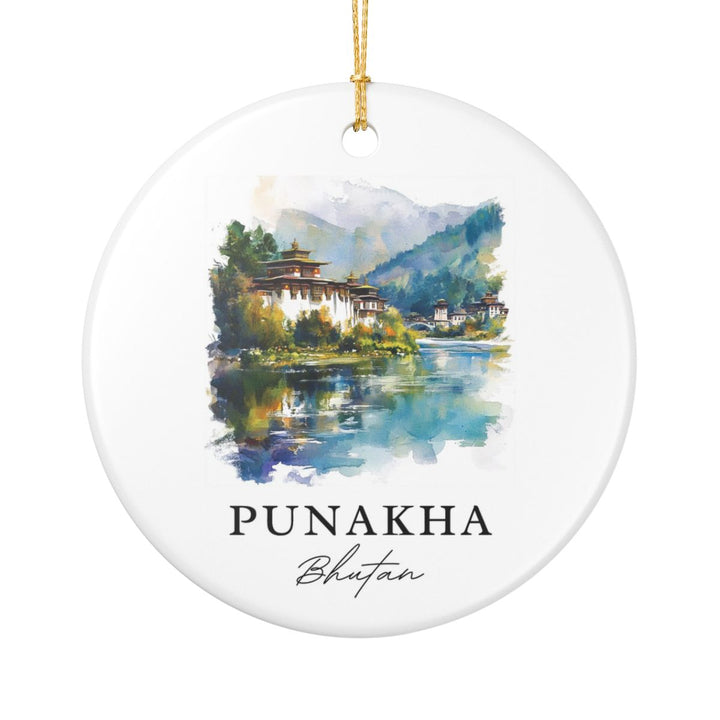 Punakha Ornament: Unique Punakha Souvenir, Punakha Xmas Decor, and Authentic Punakha Gift