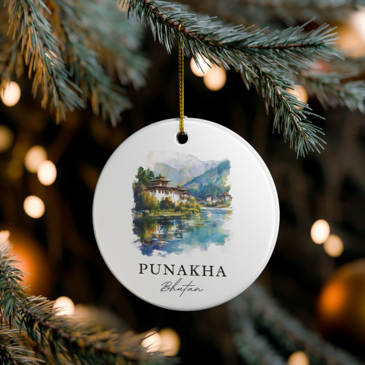Punakha Ornament: Unique Punakha Souvenir, Punakha Xmas Decor, and Authentic Punakha Gift