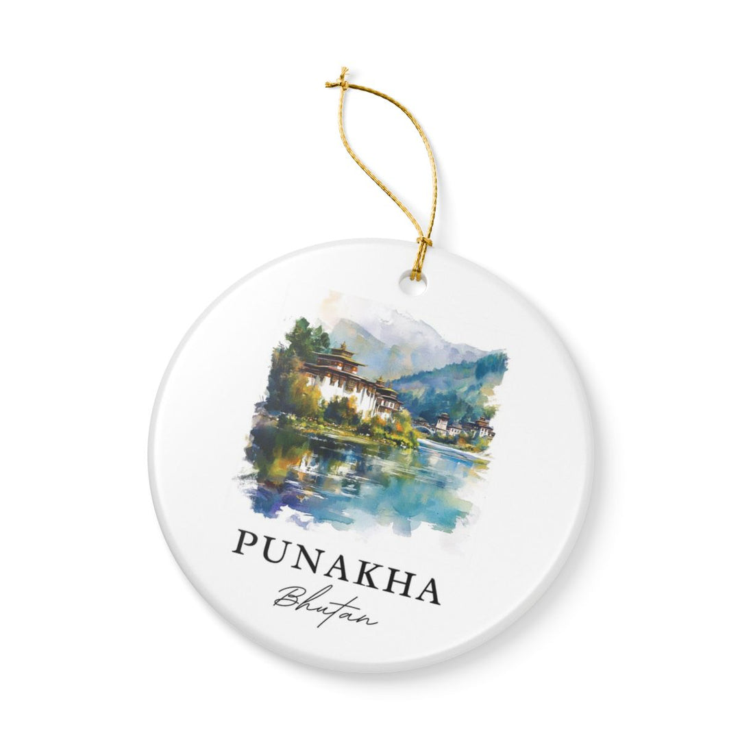 Punakha Ornament: Unique Punakha Souvenir, Punakha Xmas Decor, and Authentic Punakha Gift
