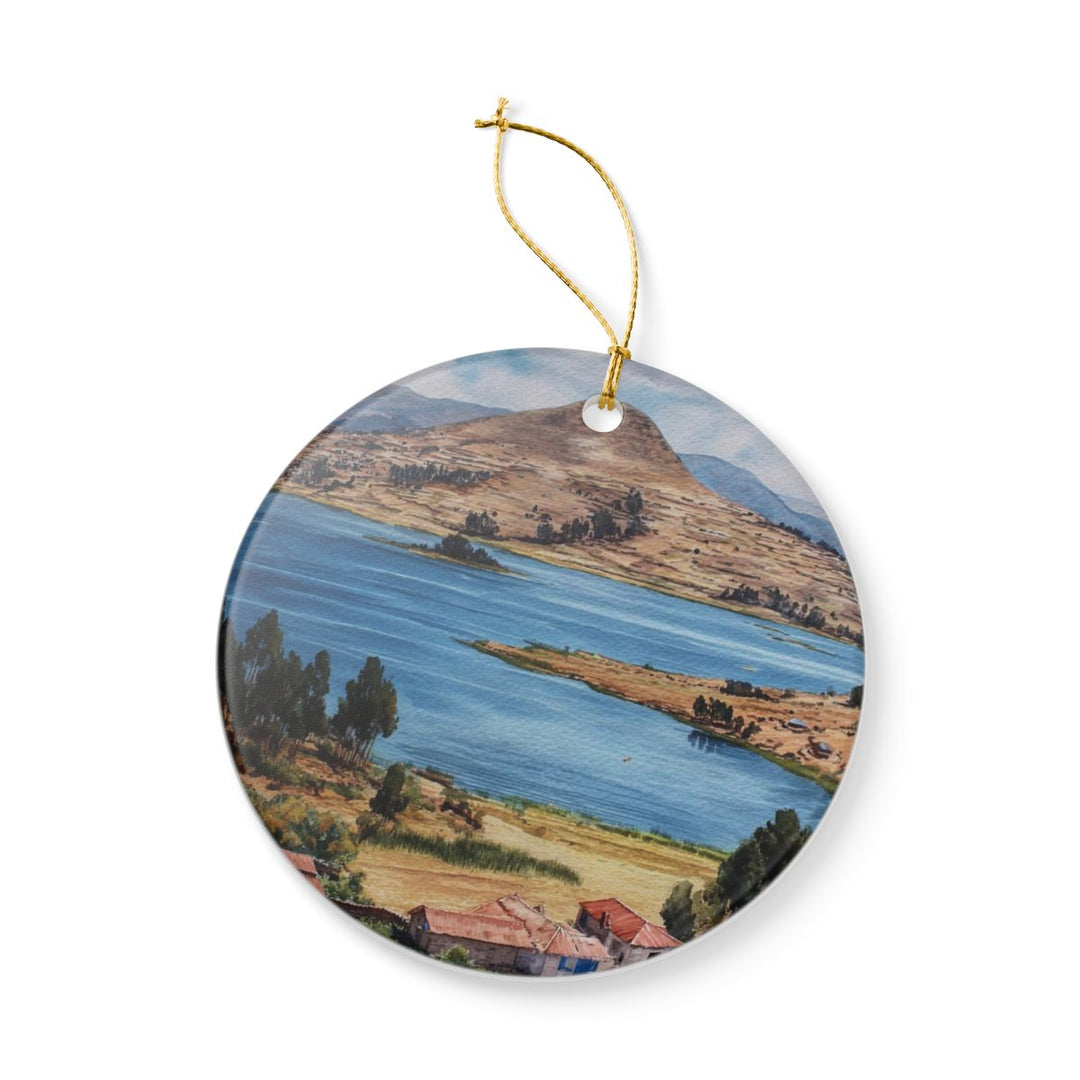 Puno Peru Ornament: Unique Puno Souvenir, Puno Peru Xmas Decor, and Authentic Puno Gift