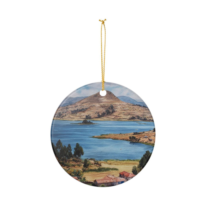 Puno Peru Ornament: Unique Puno Souvenir, Puno Peru Xmas Decor, and Authentic Puno Gift