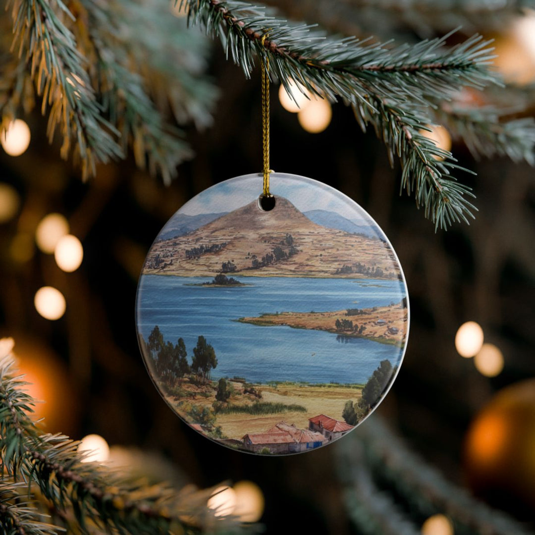 Puno Peru Ornament: Unique Puno Souvenir, Puno Peru Xmas Decor, and Authentic Puno Gift