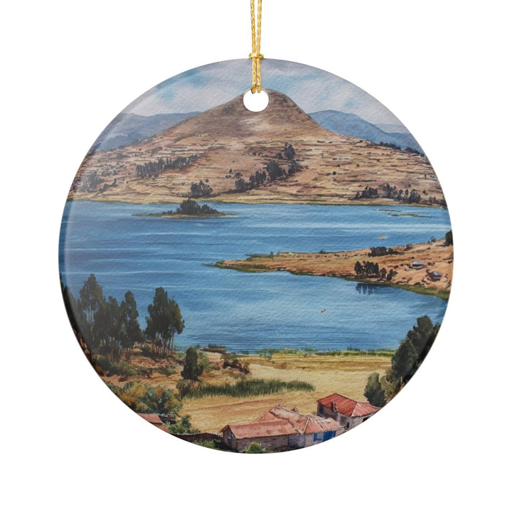 Puno Peru Ornament: Unique Puno Souvenir, Puno Peru Xmas Decor, and Authentic Puno Gift