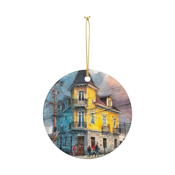 Punta Arenas Ornament: Unique Punta Arenas Souvenir, Punta Arenas Xmas Decor, and Authentic Punta Arenas Gift
