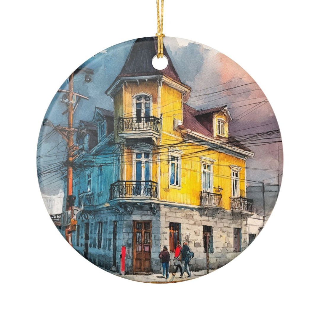 Punta Arenas Ornament: Unique Punta Arenas Souvenir, Punta Arenas Xmas Decor, and Authentic Punta Arenas Gift