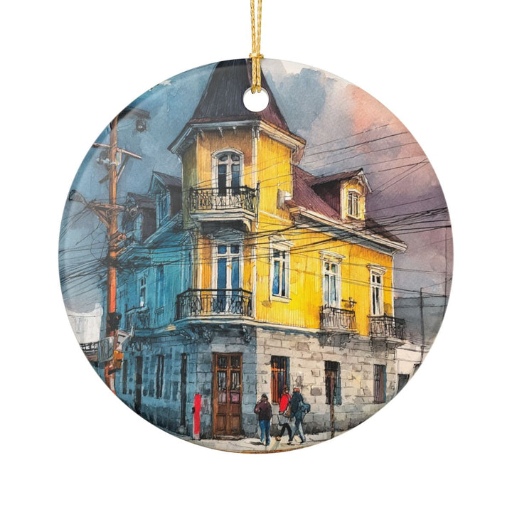 Punta Arenas Ornament: Unique Punta Arenas Souvenir, Punta Arenas Xmas Decor, and Authentic Punta Arenas Gift