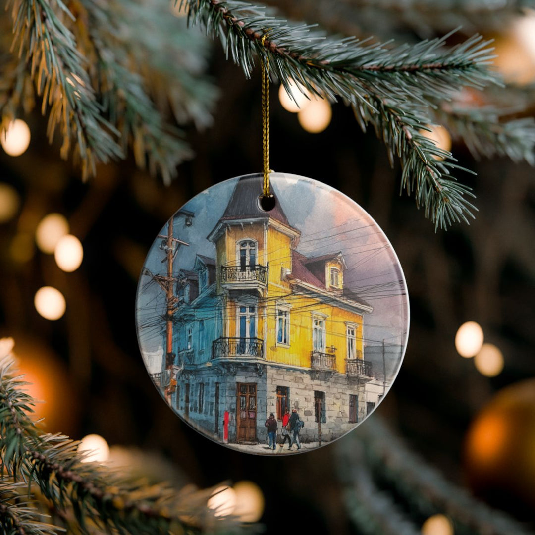 Punta Arenas Ornament: Unique Punta Arenas Souvenir, Punta Arenas Xmas Decor, and Authentic Punta Arenas Gift