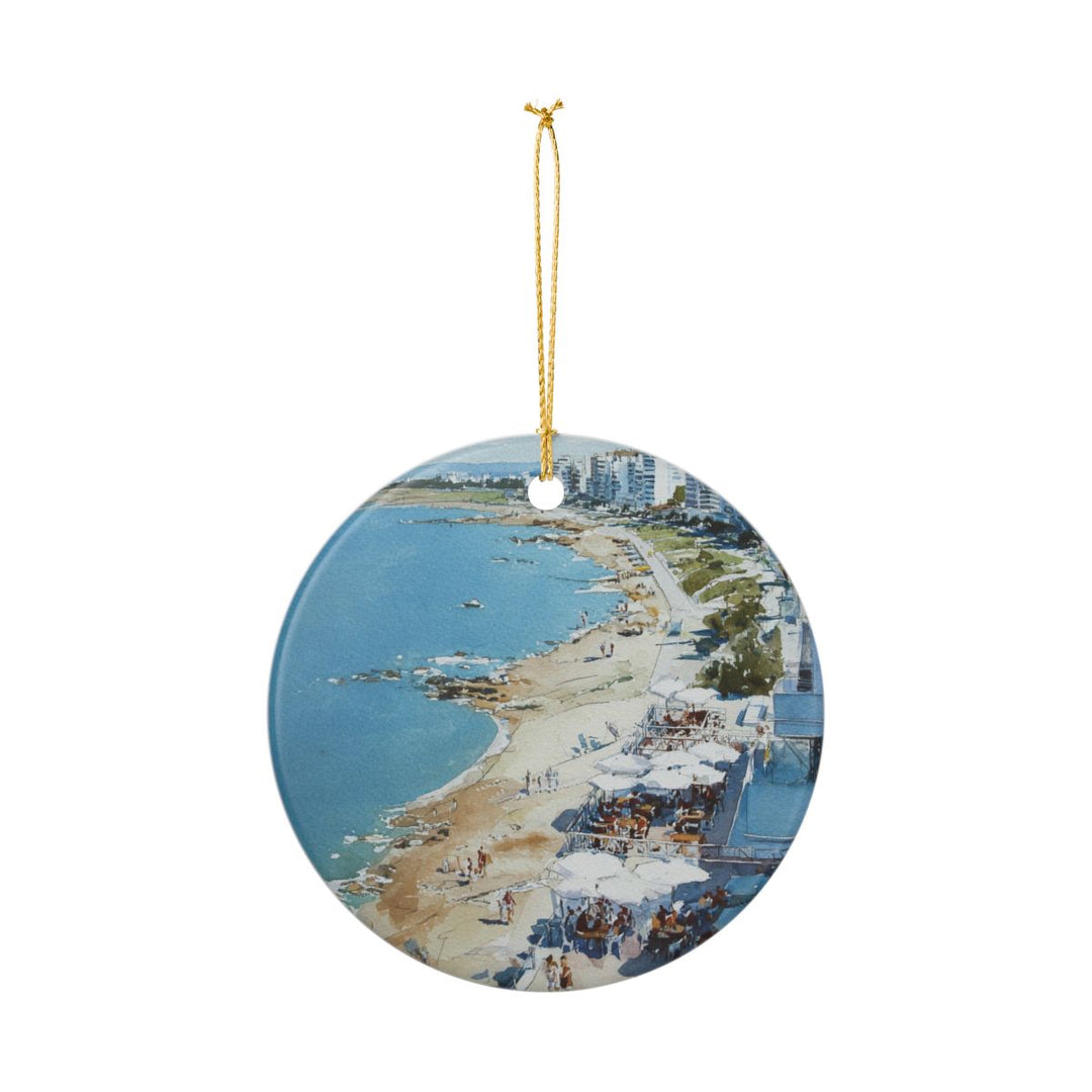 Punta del Este Ornament: Unique Punta del Este Souvenir, Punta del Este Xmas Decor, and Authentic Punta del Este Gift