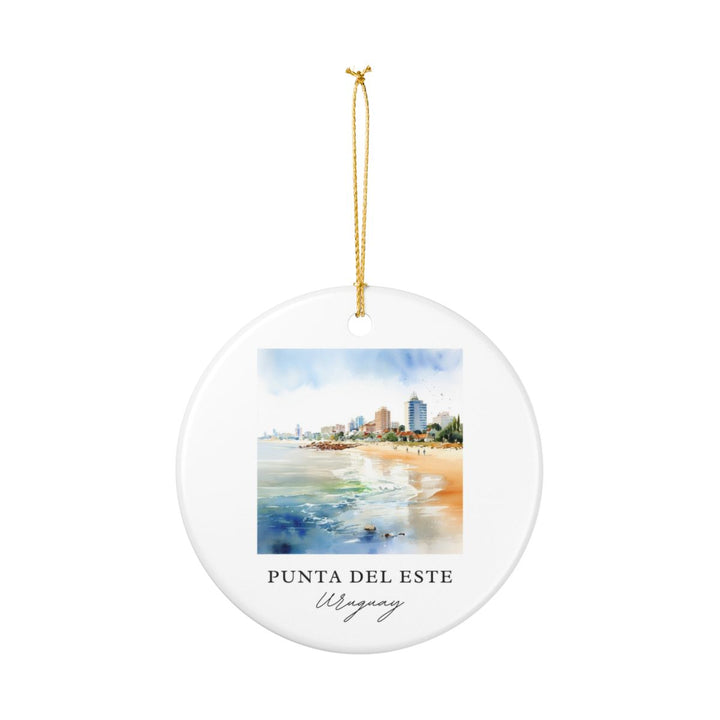 Punta del Este Ornament: Unique Punta del Este Souvenir, Punta del Este Xmas Decor, and Authentic Punta del Este Gift