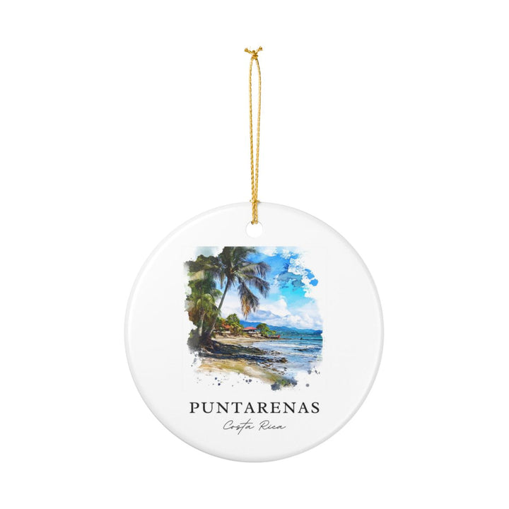 Puntarenas Costa Rica Ornament: Unique Puntarenas Costa Rica Souvenir, Puntarenas Costa Rica Xmas Decor, and Authentic Puntarenas Costa Rica Gift