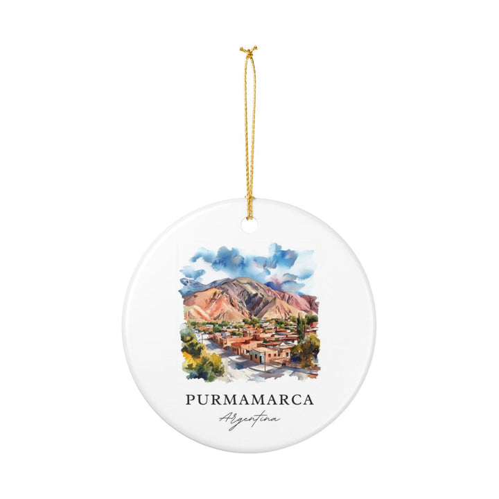Purmamarca Argentina Ornament: Unique Purmamarca Souvenir, Purmamarca Argentina Xmas Decor, and Authentic Purmamarca Gift