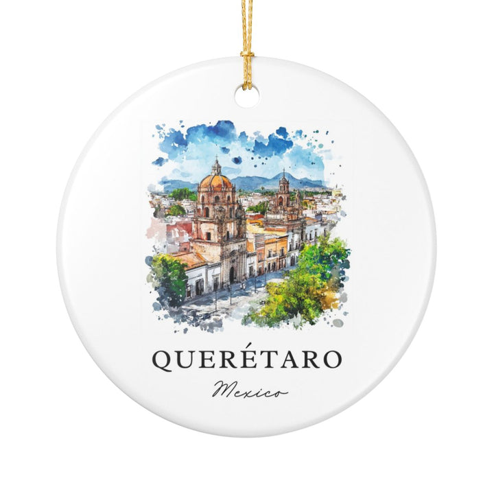 Queretaro Ornament: Unique Queretaro Souvenir, Queretaro Xmas Decor, and Authentic Queretaro Gift