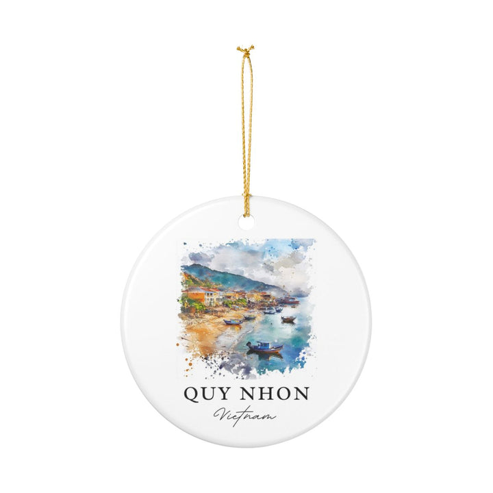 Quy Nhon Vietnam Ornament: Unique Quy Nhon Souvenir, Quy Nhon Vietnam Xmas Decor, and Authentic Quy Nhon Gift