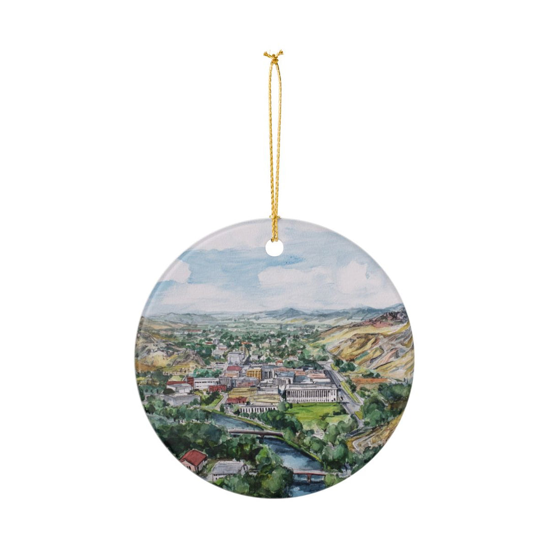 Rapid City South Dakota USA Ornament: Unique Rapid City Souvenir, Rapid City South Dakota Xmas Decor, and Authentic Rapid City Gift
