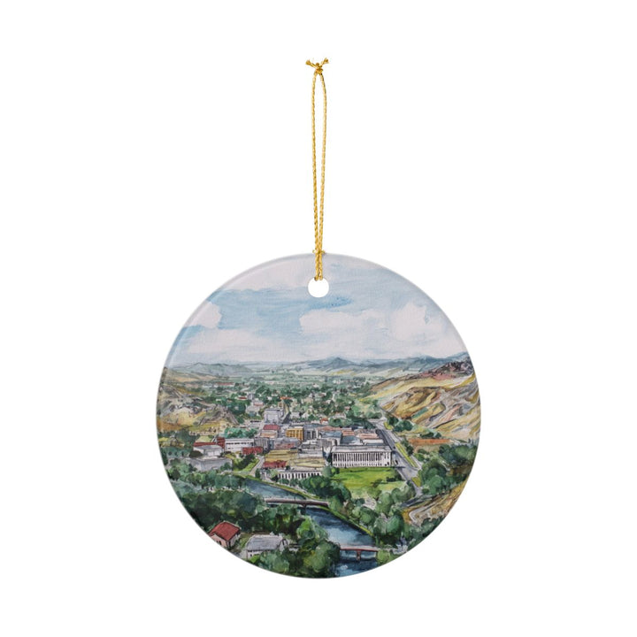 Rapid City South Dakota USA Ornament: Unique Rapid City Souvenir, Rapid City South Dakota Xmas Decor, and Authentic Rapid City Gift
