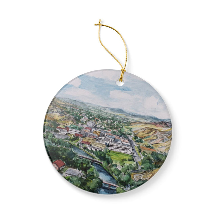 Rapid City South Dakota USA Ornament: Unique Rapid City Souvenir, Rapid City South Dakota Xmas Decor, and Authentic Rapid City Gift