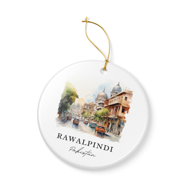 Rawalpindi Ornament: Unique Rawalpindi Souvenir, Rawalpindi Xmas Decor, and Authentic Rawalpindi Gift