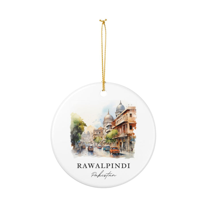 Rawalpindi Ornament: Unique Rawalpindi Souvenir, Rawalpindi Xmas Decor, and Authentic Rawalpindi Gift