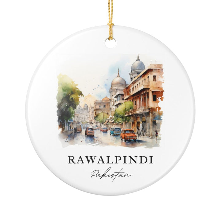Rawalpindi Ornament: Unique Rawalpindi Souvenir, Rawalpindi Xmas Decor, and Authentic Rawalpindi Gift