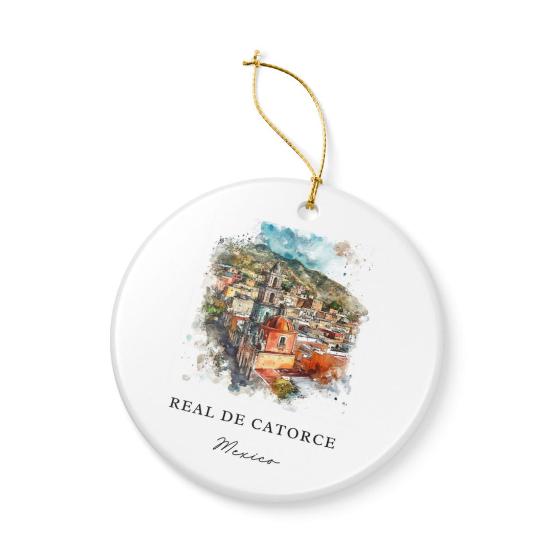 Real de Catorce Mexico Ornament: Unique Real de Catorce Souvenir, Real de Catorce Mexico Xmas Decor, and Authentic Real de Catorce Gift