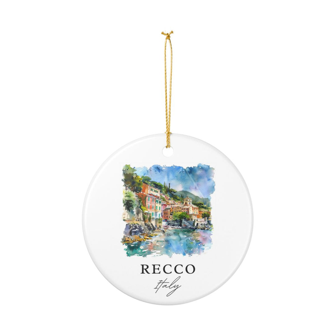 Recco Italy Ornament: Unique Recco Souvenir, Recco Italy Xmas Decor, and Authentic Recco Gift