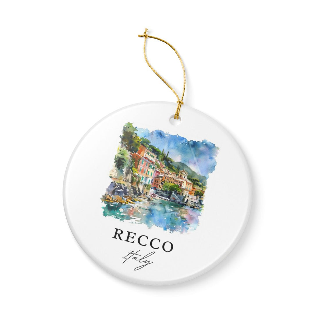 Recco Italy Ornament: Unique Recco Souvenir, Recco Italy Xmas Decor, and Authentic Recco Gift