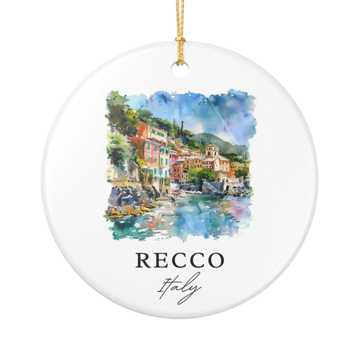 Recco Italy Ornament: Unique Recco Souvenir, Recco Italy Xmas Decor, and Authentic Recco Gift