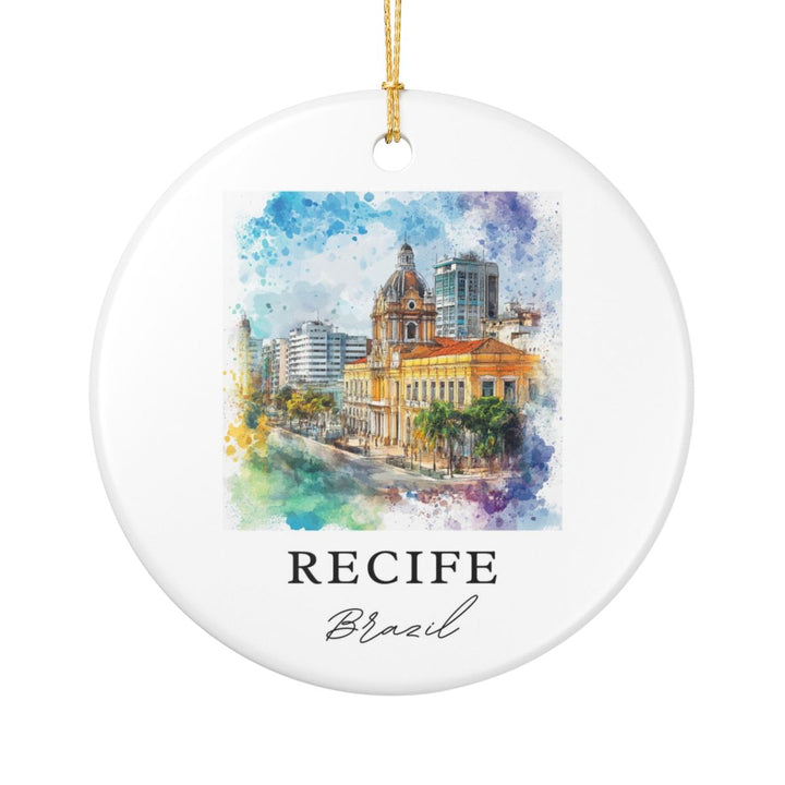 Recife Brazil Ornament | Christmas Travel Souvenir Gift
