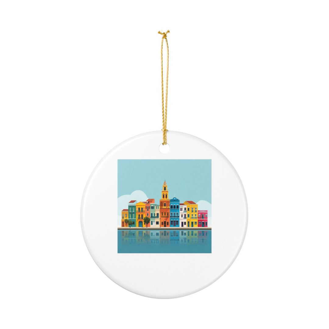 Recife Brazil Ornament: Unique Recife Brazil Souvenir, Recife Brazil Xmas Decor, and Authentic Recife Brazil Gift
