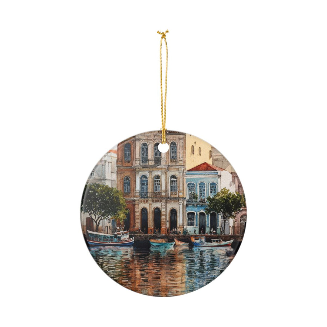 Recife Ornament: Unique Recife Souvenir, Recife Xmas Decor, and Authentic Recife Gift
