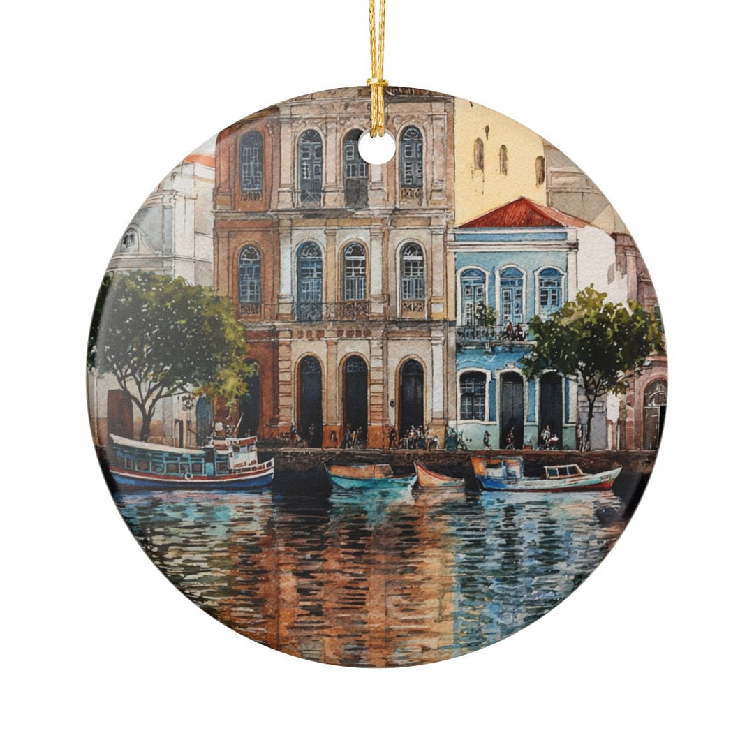 Recife Ornament: Unique Recife Souvenir, Recife Xmas Decor, and Authentic Recife Gift