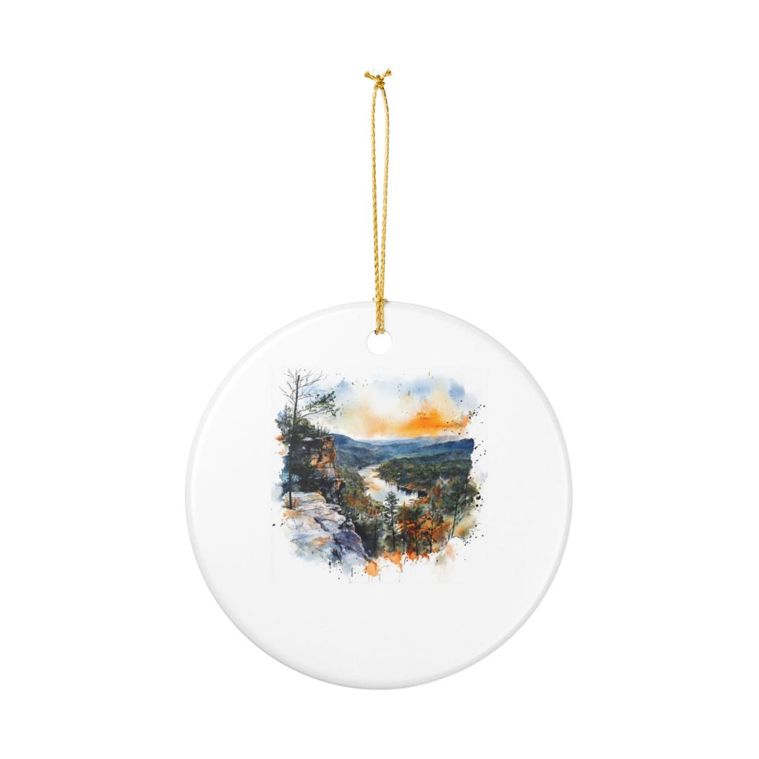 Red River Gorge Kentucky Ornament: Unique Red River Gorge Souvenir, Red River Gorge Kentucky Xmas Decor, and Authentic Red River Gorge Gift