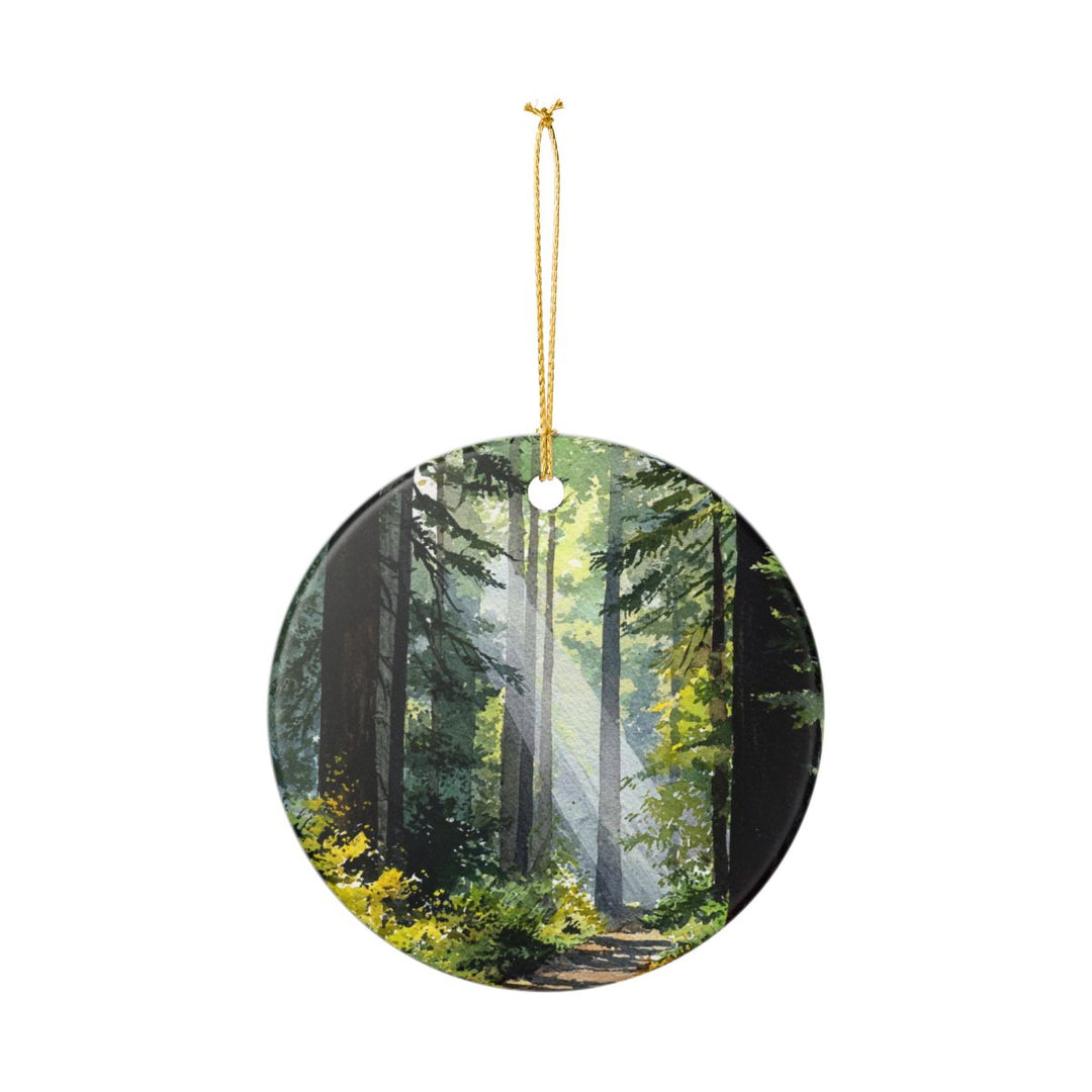 Redwood National Park California USA Ornament: Unique Redwood National Park Souvenir, Redwood National Park California Xmas Decor, and Authentic Redwood National Park Gift